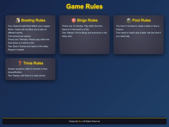 rules screenshot