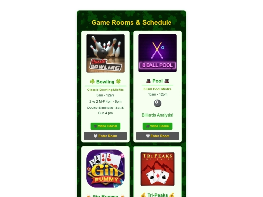 schedule-misfits-patricks screenshot