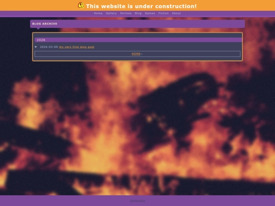 blog screenshot