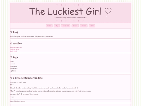 blog screenshot