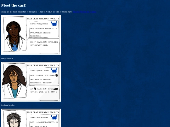 characterbio screenshot