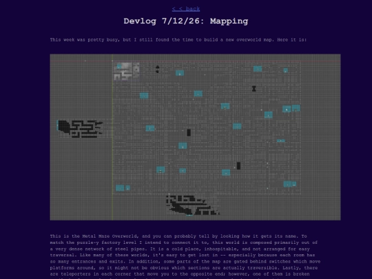 devlog/maze screenshot