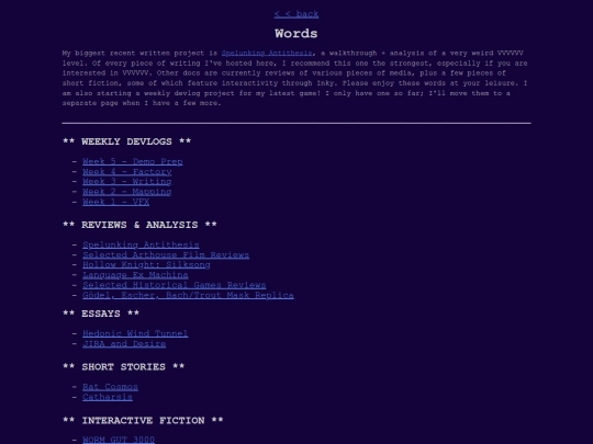 words screenshot