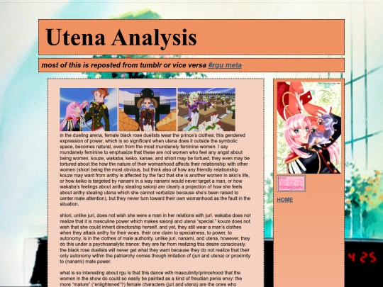 UTENA/blackmasc screenshot