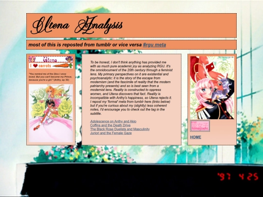 index_utena screenshot