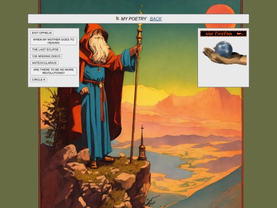 poetry screenshot
