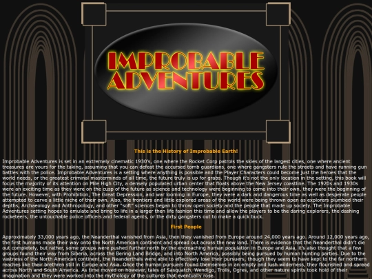 History screenshot