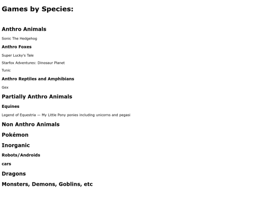 by-species screenshot