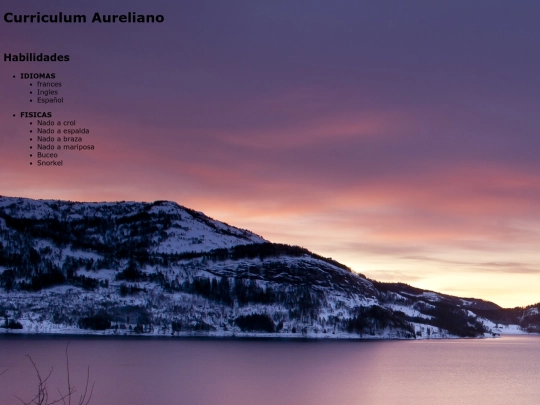 curriculum screenshot