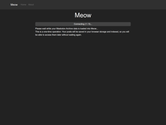 mastodon-archive-import screenshot