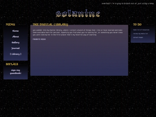 library screenshot