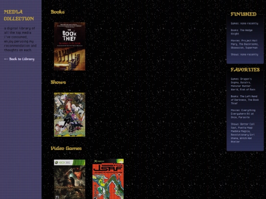 library/media screenshot