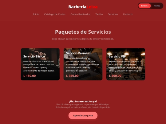 servicios screenshot