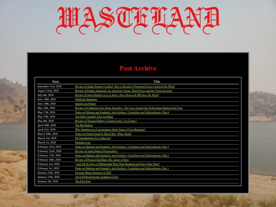 post_archive screenshot