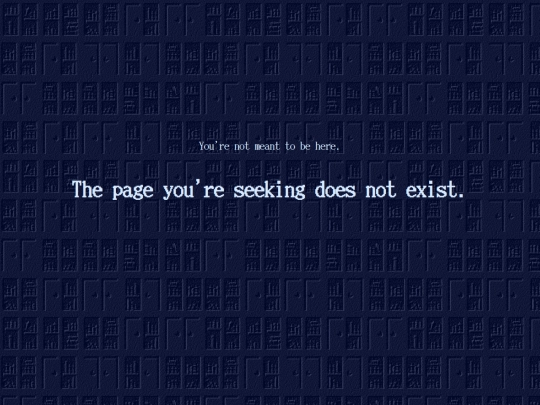 not_found screenshot