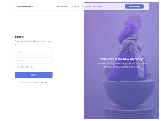 pages/sign-in screenshot