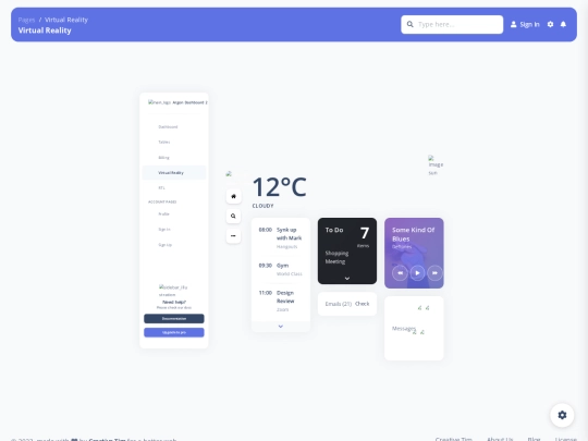 pages/virtual-reality screenshot