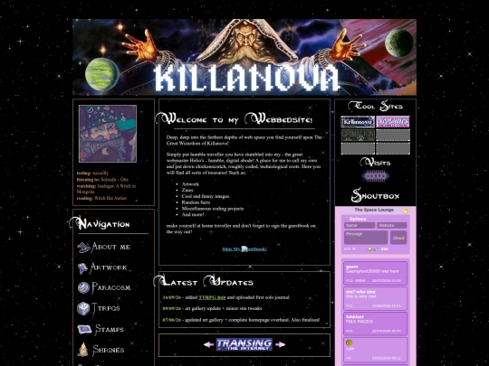 home screenshot
