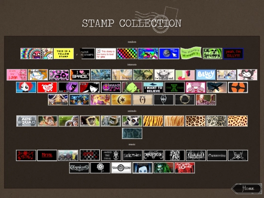 stamps screenshot