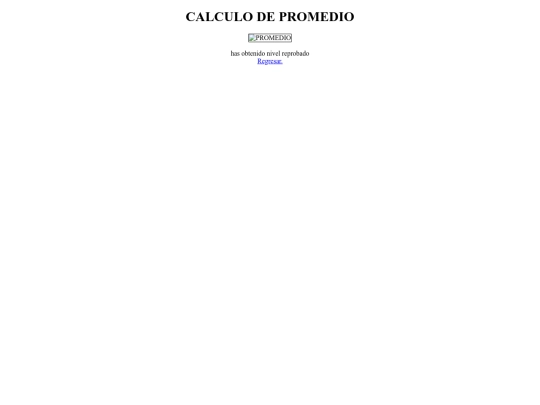 promedio screenshot