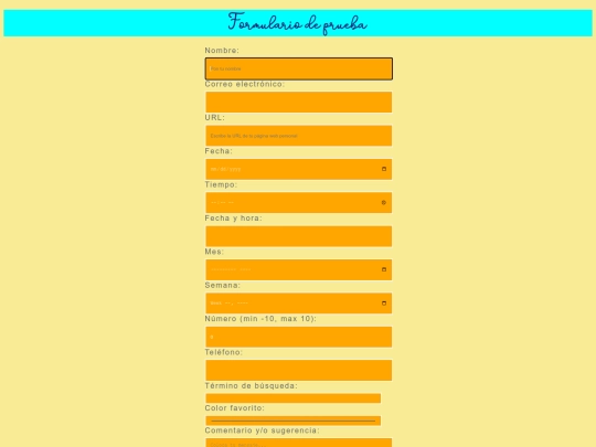 Formulario/formulario screenshot