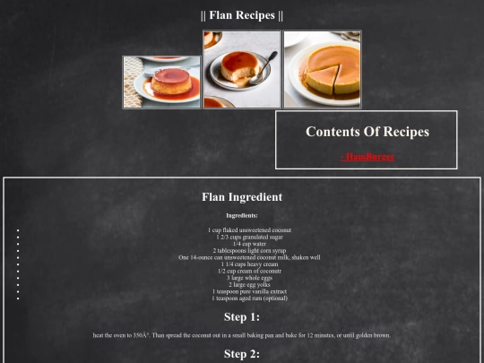 Flan screenshot