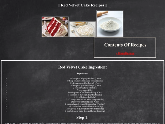 RedVelvetCake screenshot