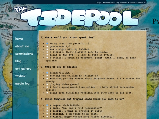 thetoybox/quizzes/wofquiz screenshot
