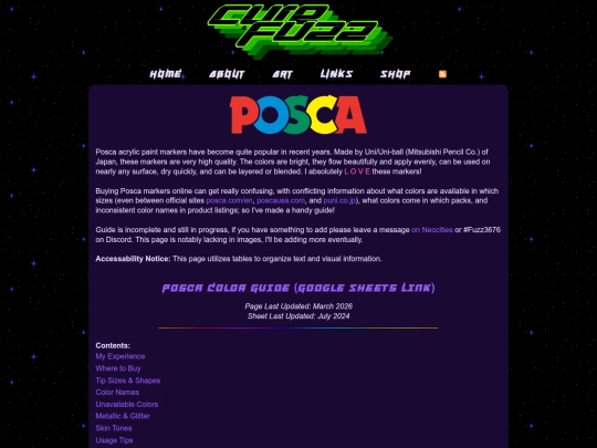 poscaguide screenshot