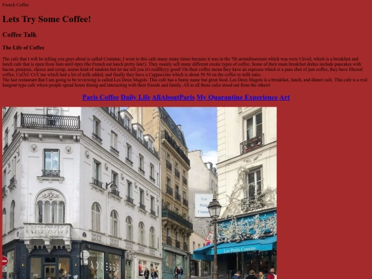 ParisCoffee screenshot
