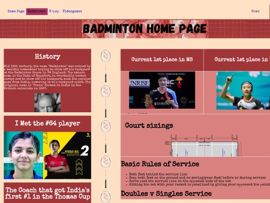 badminton screenshot