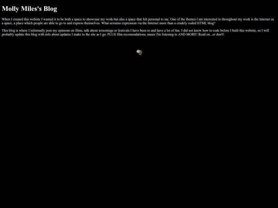 blogsection screenshot