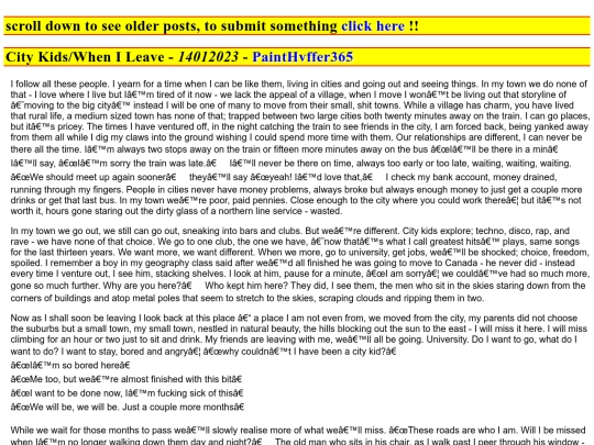 blog screenshot