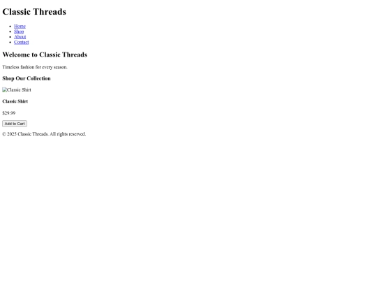 store screenshot