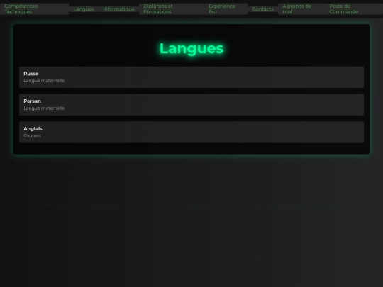 Langues screenshot