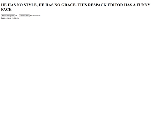 respack_edit screenshot