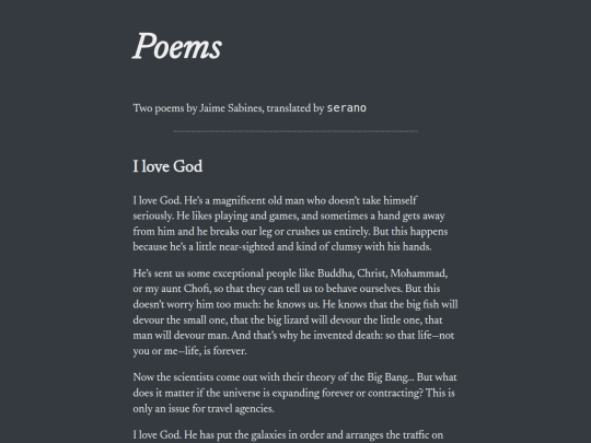 works/sabines screenshot