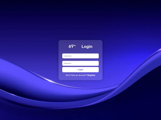 HTML/login page screenshot