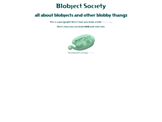 blobs screenshot