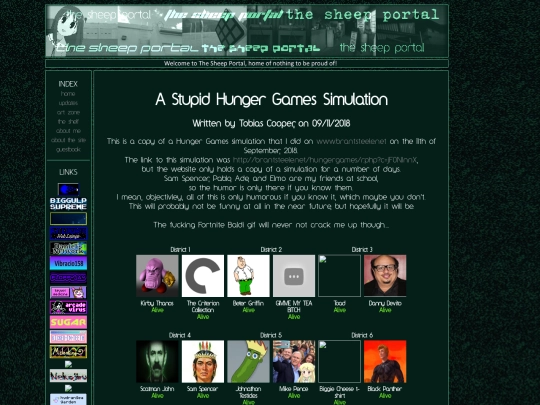 hunger screenshot