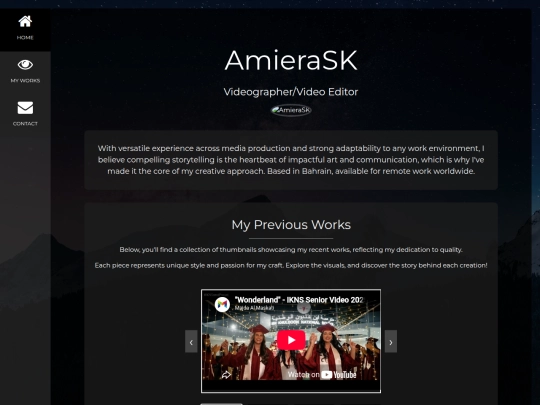 portfolio screenshot