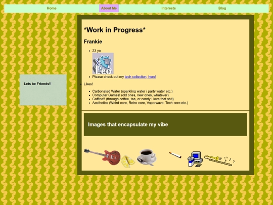 AboutMe screenshot