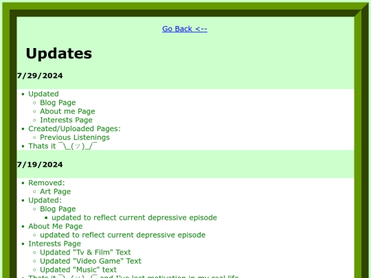 WebsiteUpdates screenshot