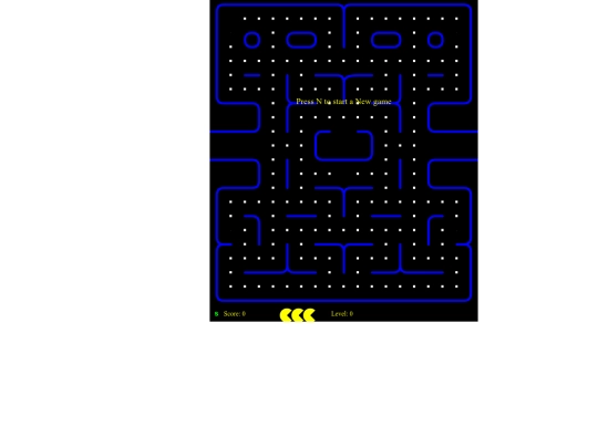 pacman screenshot