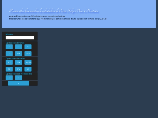 Entrega5/Calculadora screenshot