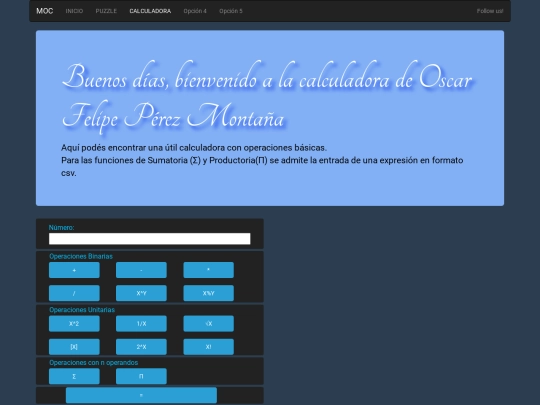 Entrega6/Calculadora screenshot