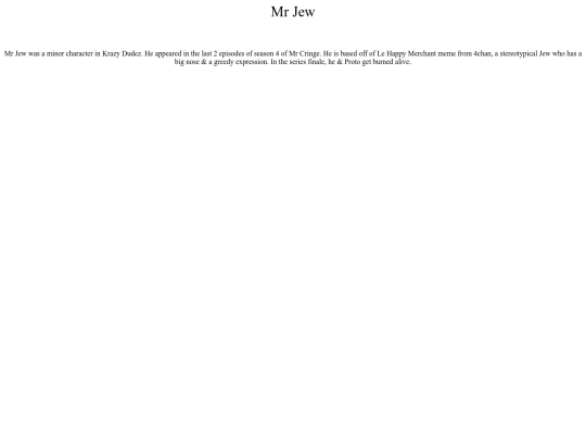 wiki/Mr_Jew screenshot
