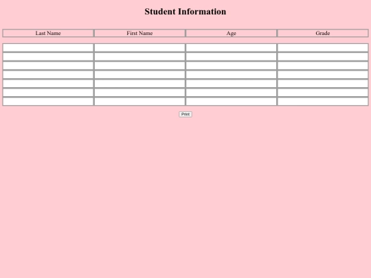 basicgrid screenshot