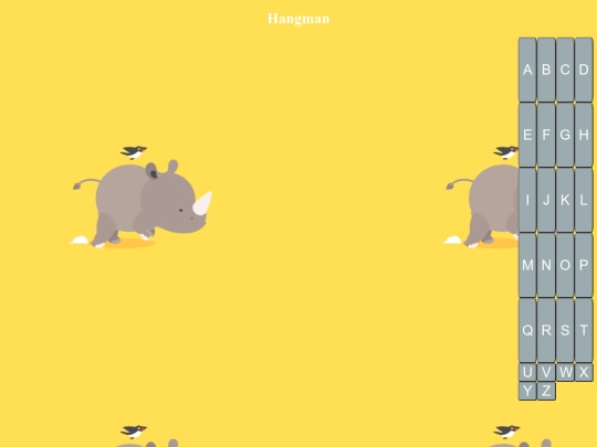 hangman screenshot
