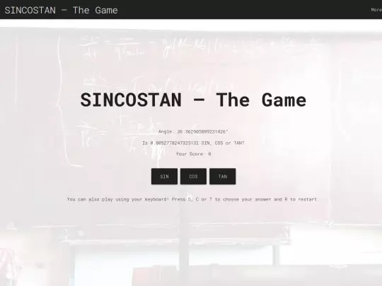 sincostan screenshot